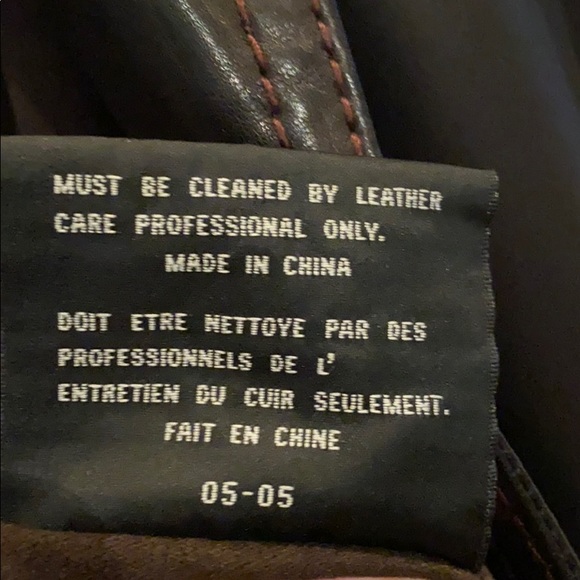 Andrew Marc Leather Jacket - Picture 5 of 8